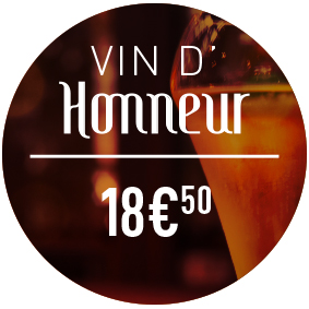 vin d’honneur 18€50 Les Grillons